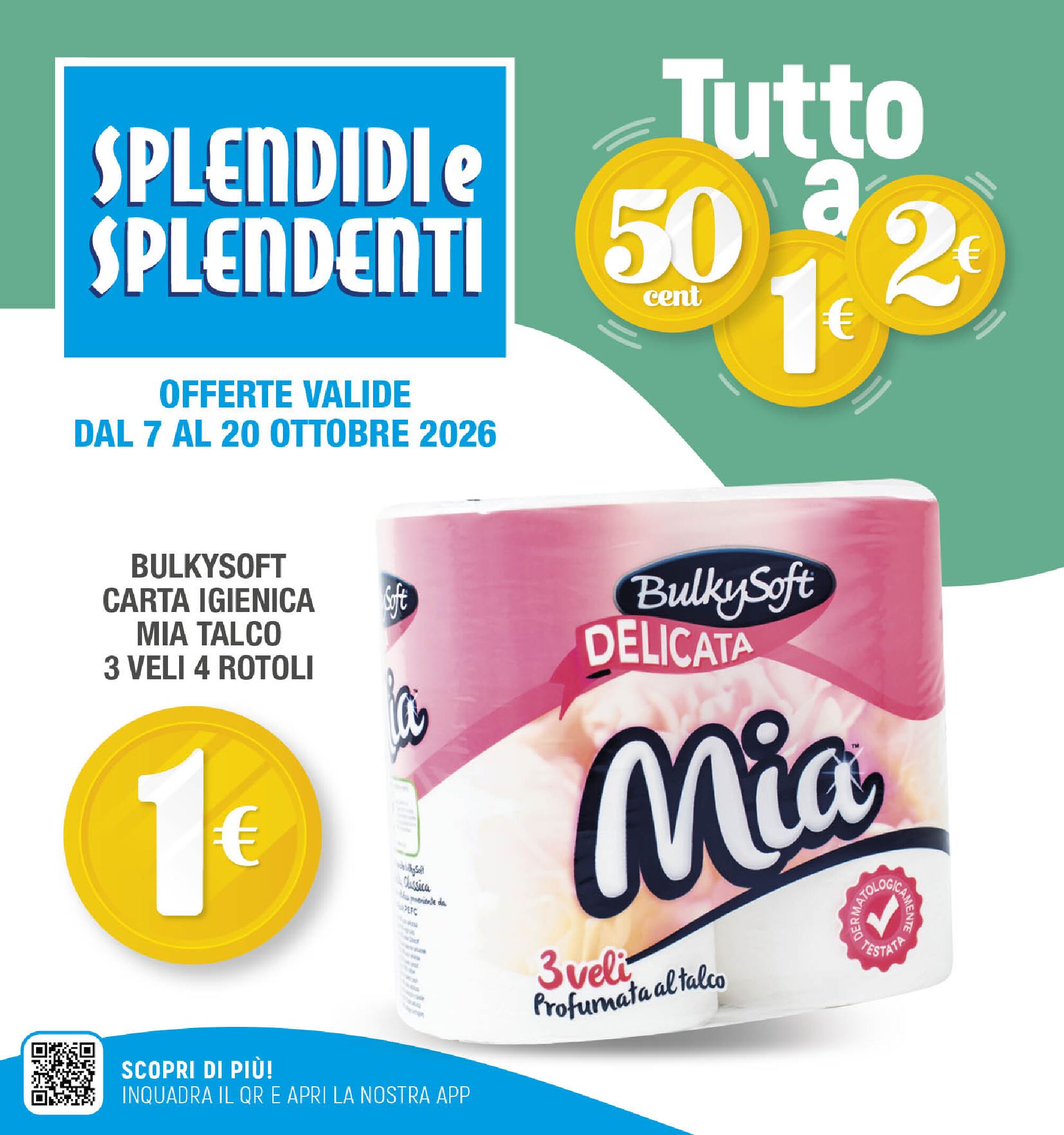 Copertina del volantino standard